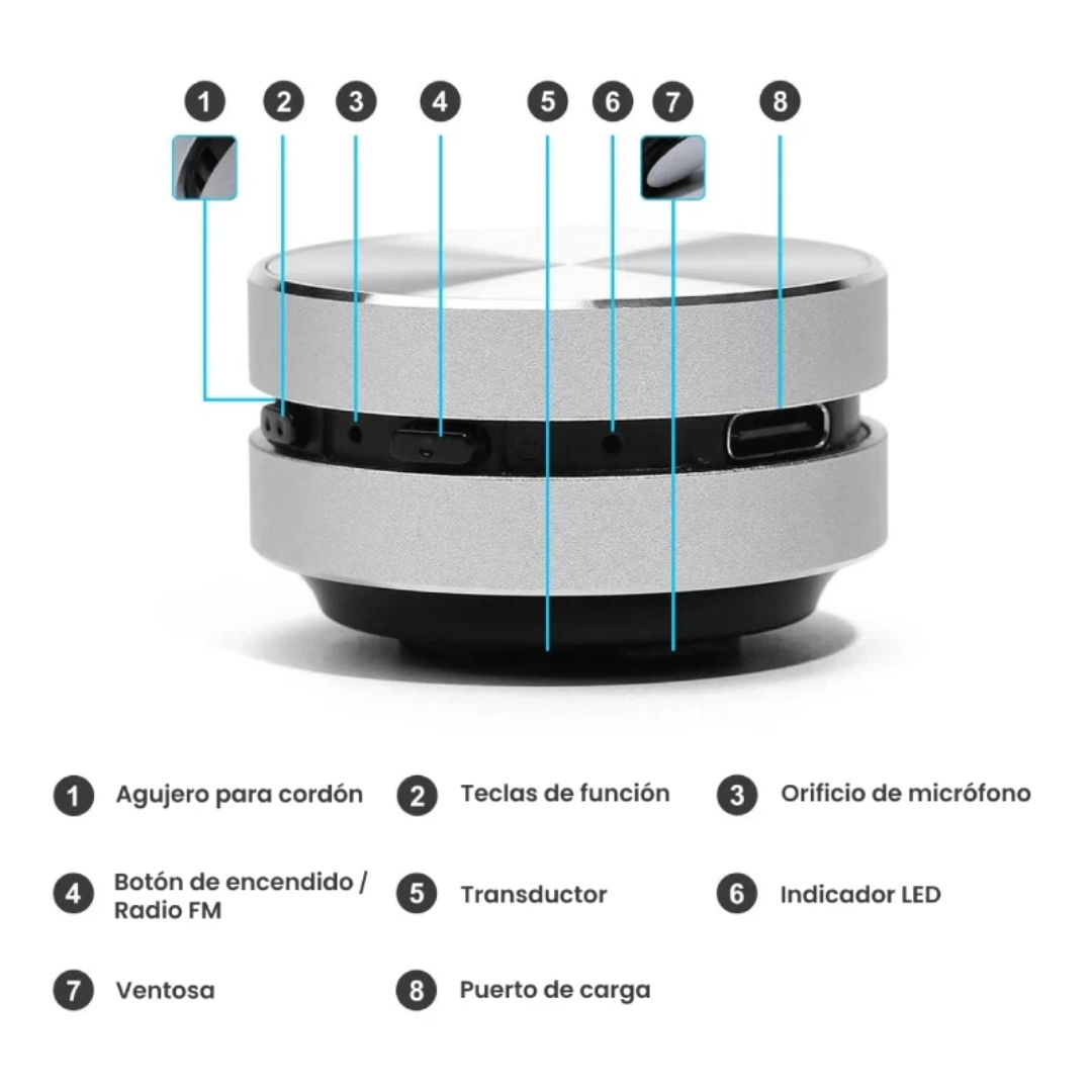 Mini parlante de conducción ósea